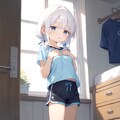 白髪ちゃんa13-ボーイショーツ 2枚目