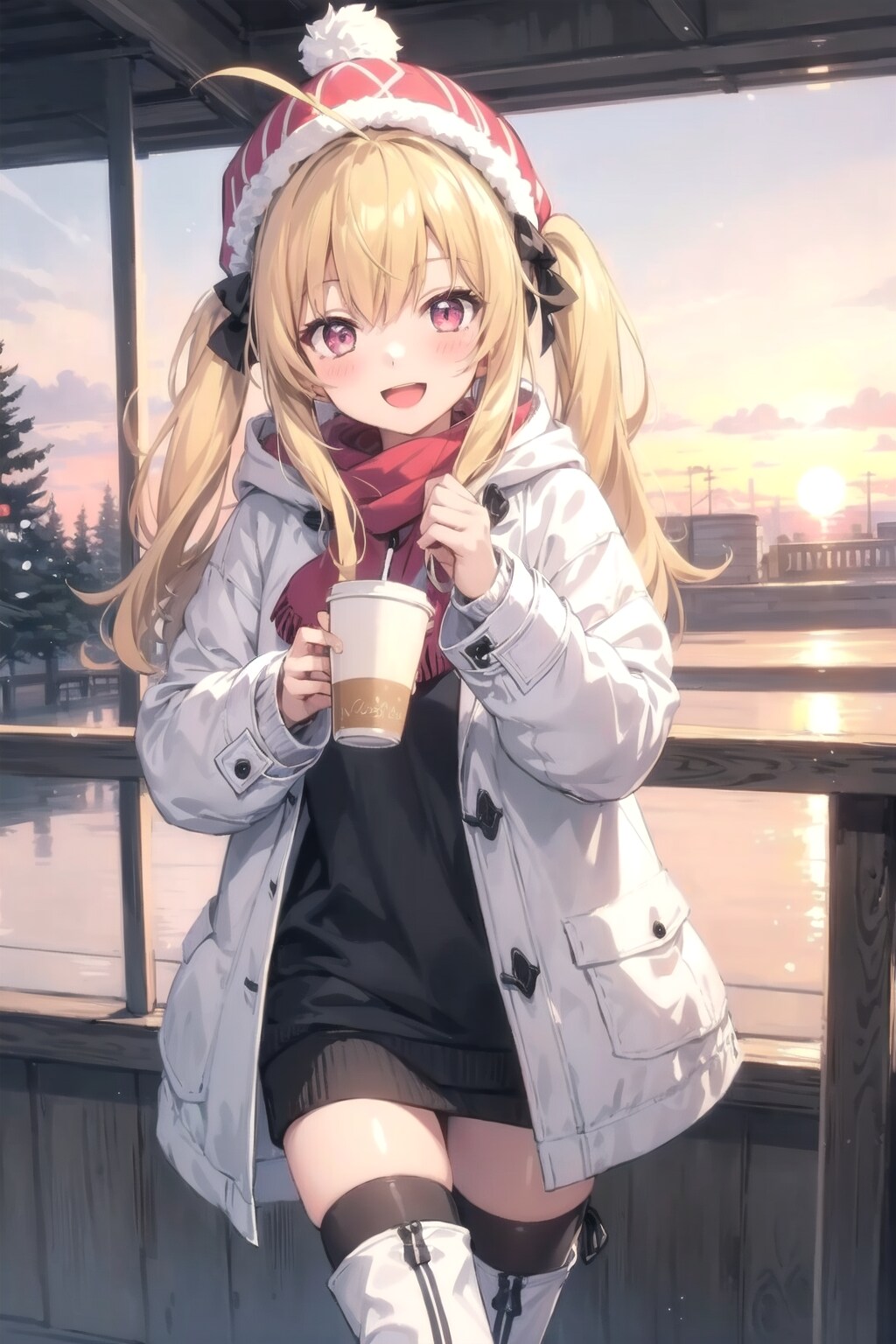 冬コーデ　3 | の人気AIイラスト・グラビア