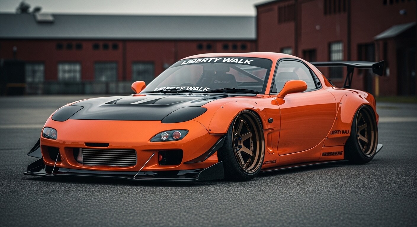 リバティーウォークFD3S | の人気AIイラスト・グラビア