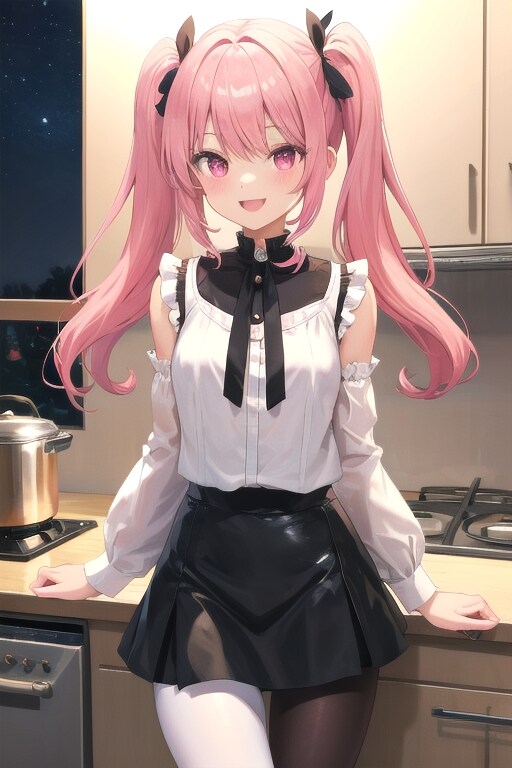 一緒に作ってくれるんでしょ❤私も早く立派に料理が出来る大人の女性になりたいなぁ〜❤