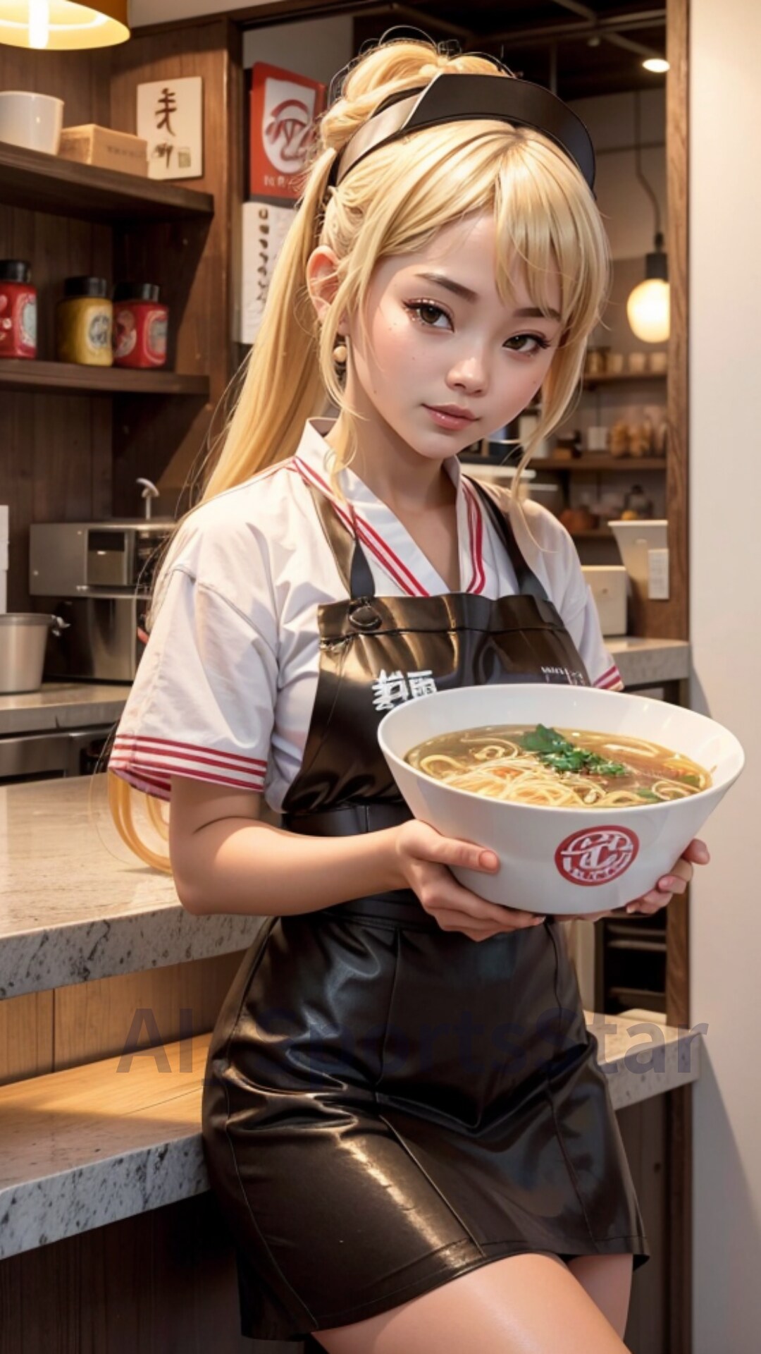 異世界ラーメン店の女の子