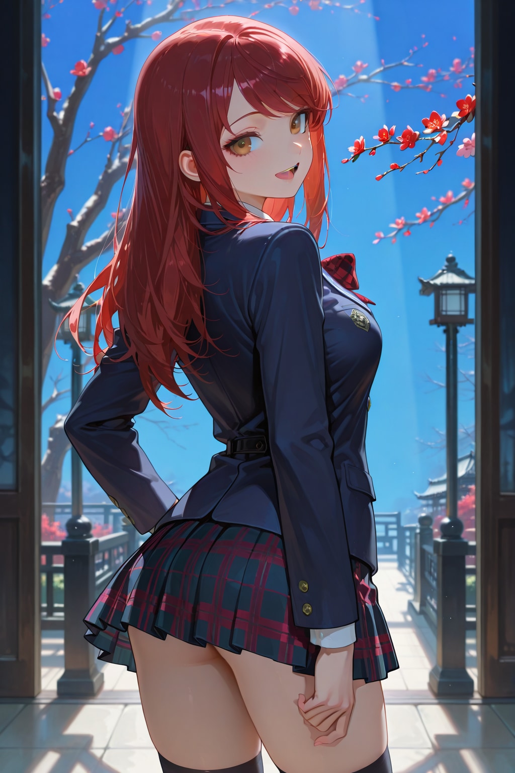 レッドヘアちゃんと梅💓