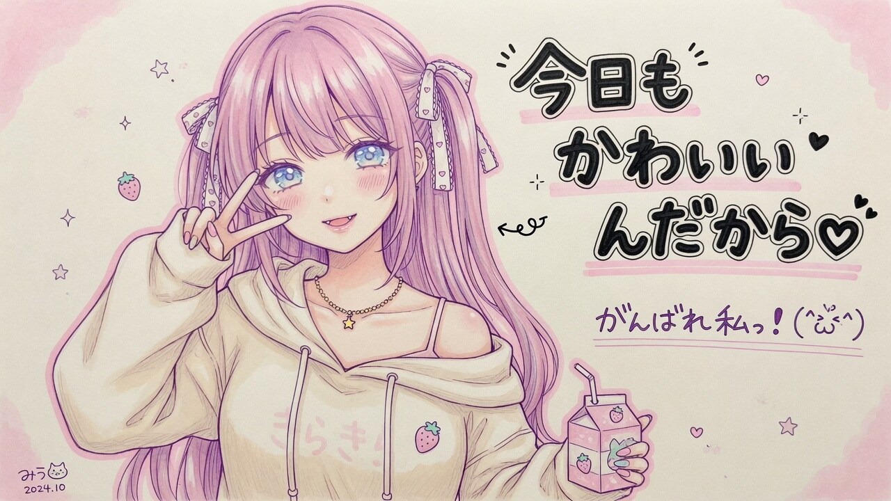 わたしかわいい | の人気AIイラスト・グラビア