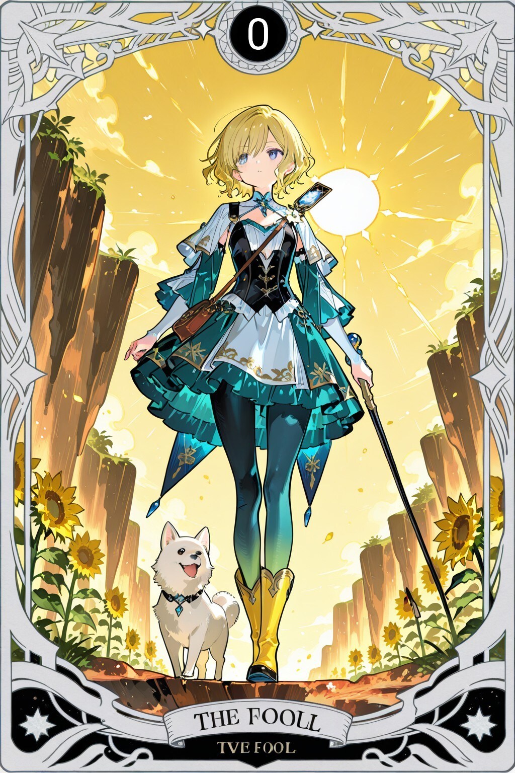 「０:愚者」のタロットカード | の人気AIイラスト・グラビア