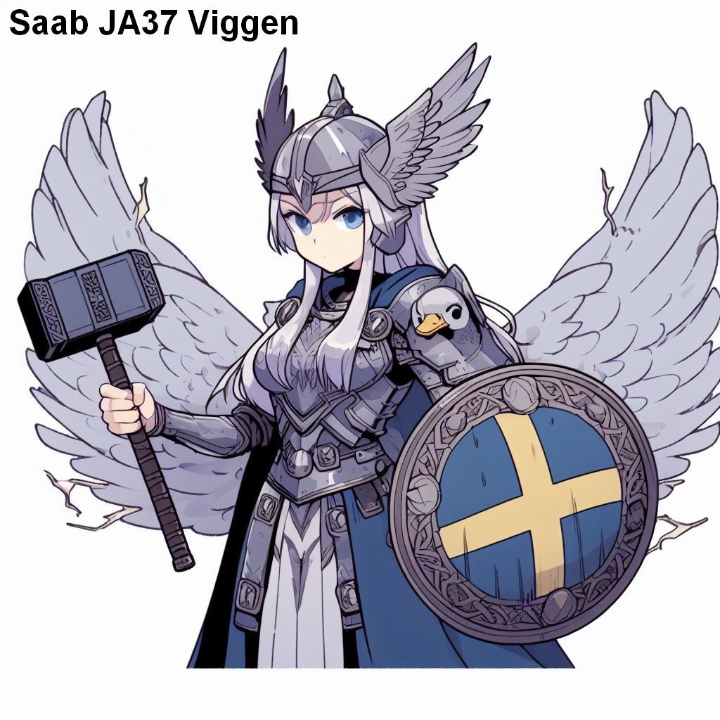 Saab JA37 Viggen(擬人化)
