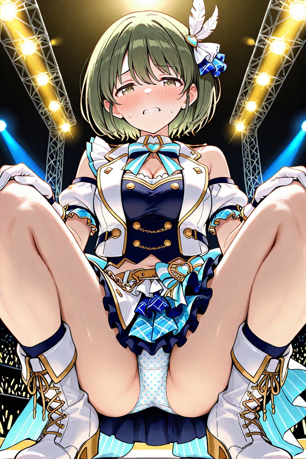 七草にちか　ステージ上で
