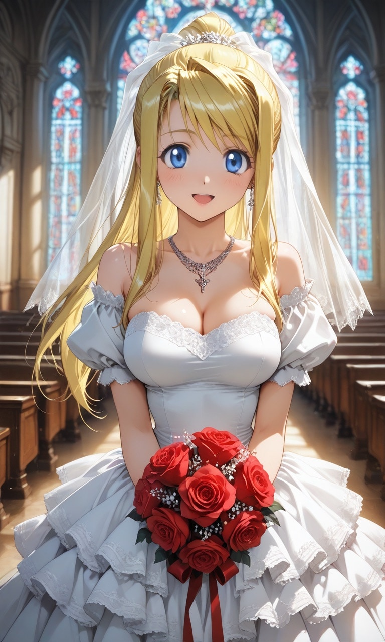 ウィンリィちゃんのウェディング | の人気AIイラスト・グラビア
