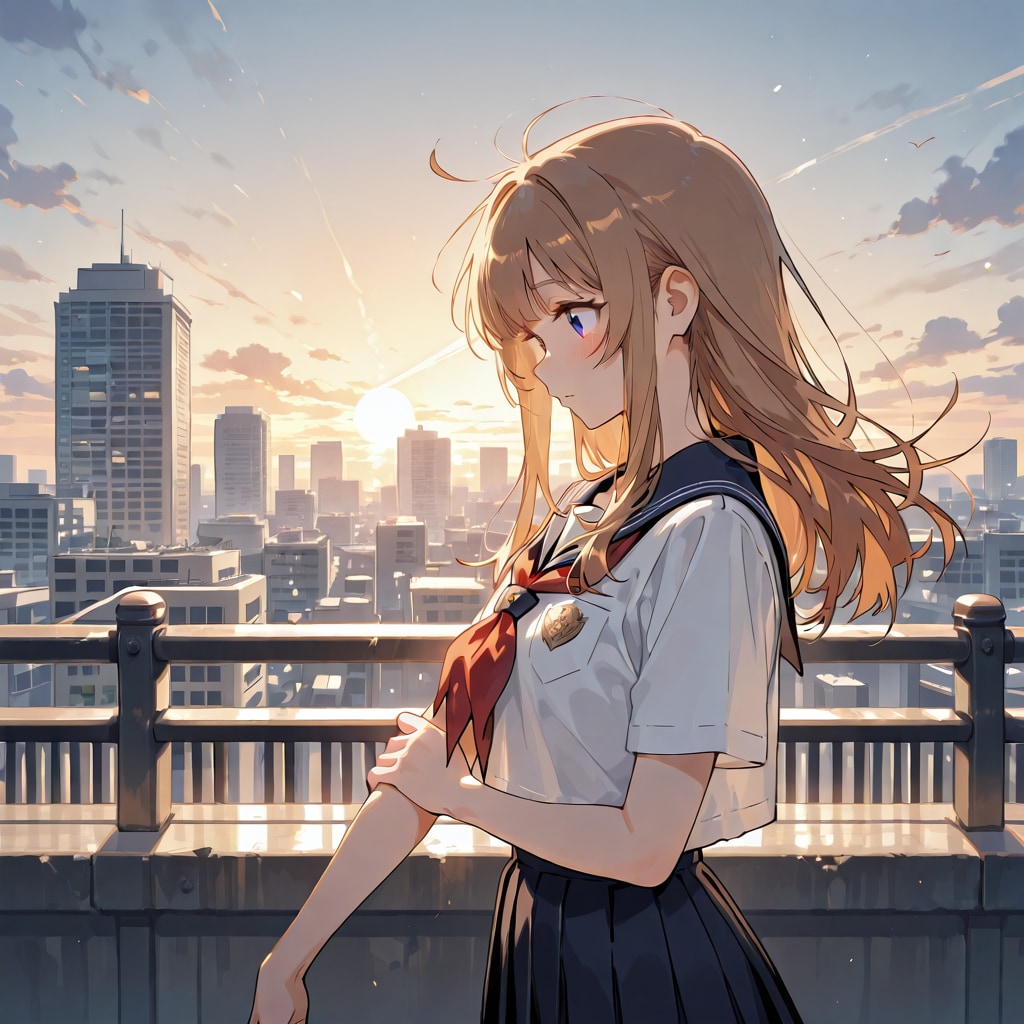 空に伸びるビルディング | の人気AIイラスト・グラビア