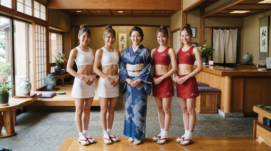 アスリート専用旅館へようこそ　～女将も仲居もアスリート～