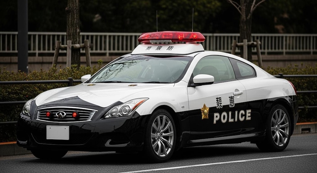 インフィニティクーペパトロールカー