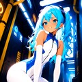 ぴっちりスーツ×競泳水着の貧乳正義のヒロインちゃん 3枚目