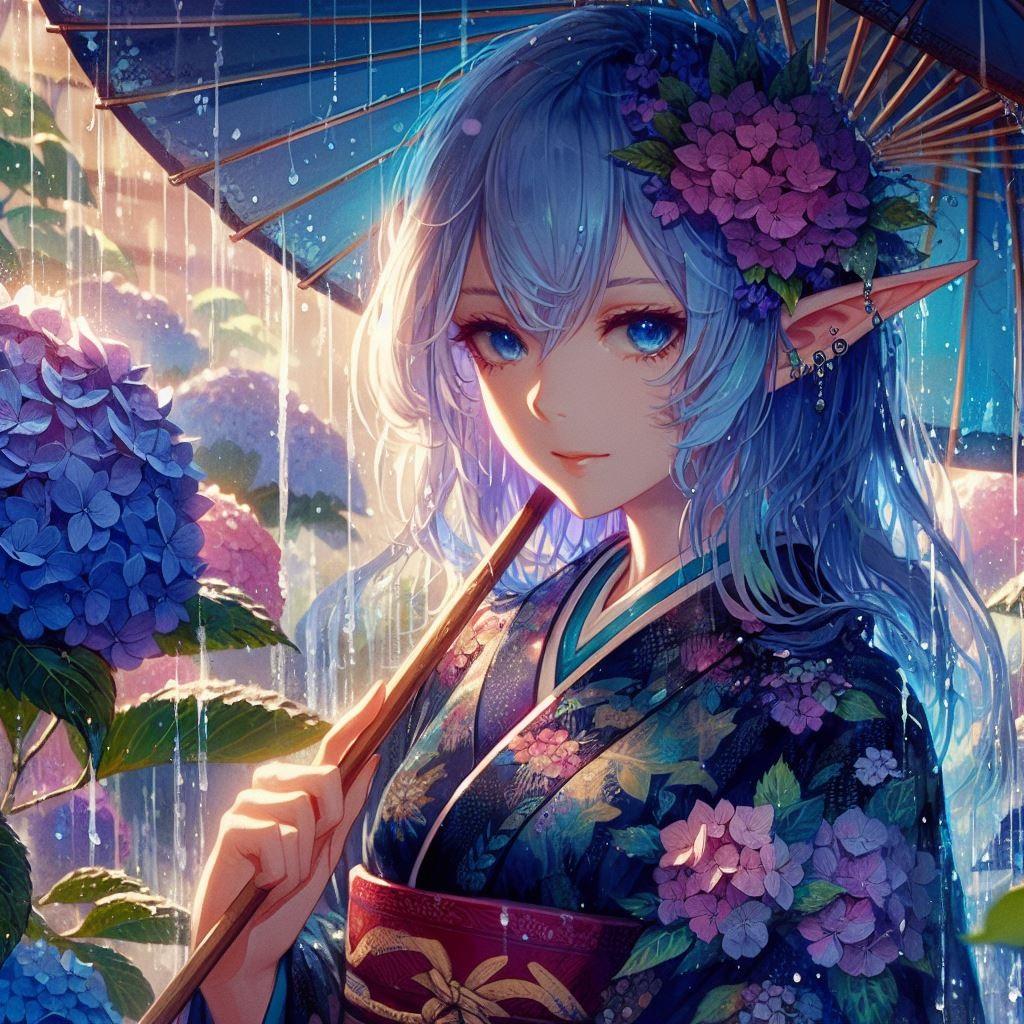 紫陽花