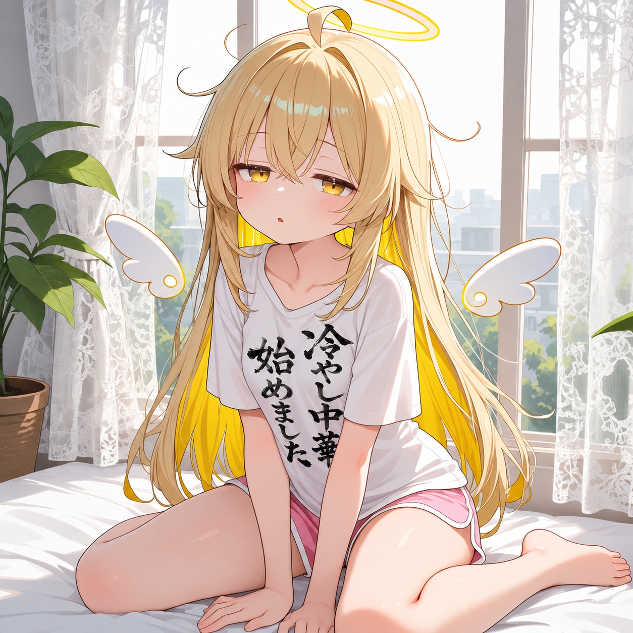 ねおきの天使ちゃん
