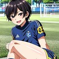 サッカー少年　【黒】 5枚目