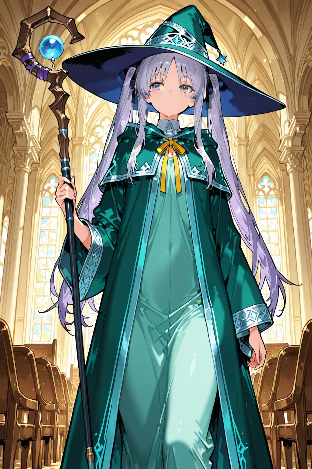 ツインテール魔女 | の人気AIイラスト・グラビア