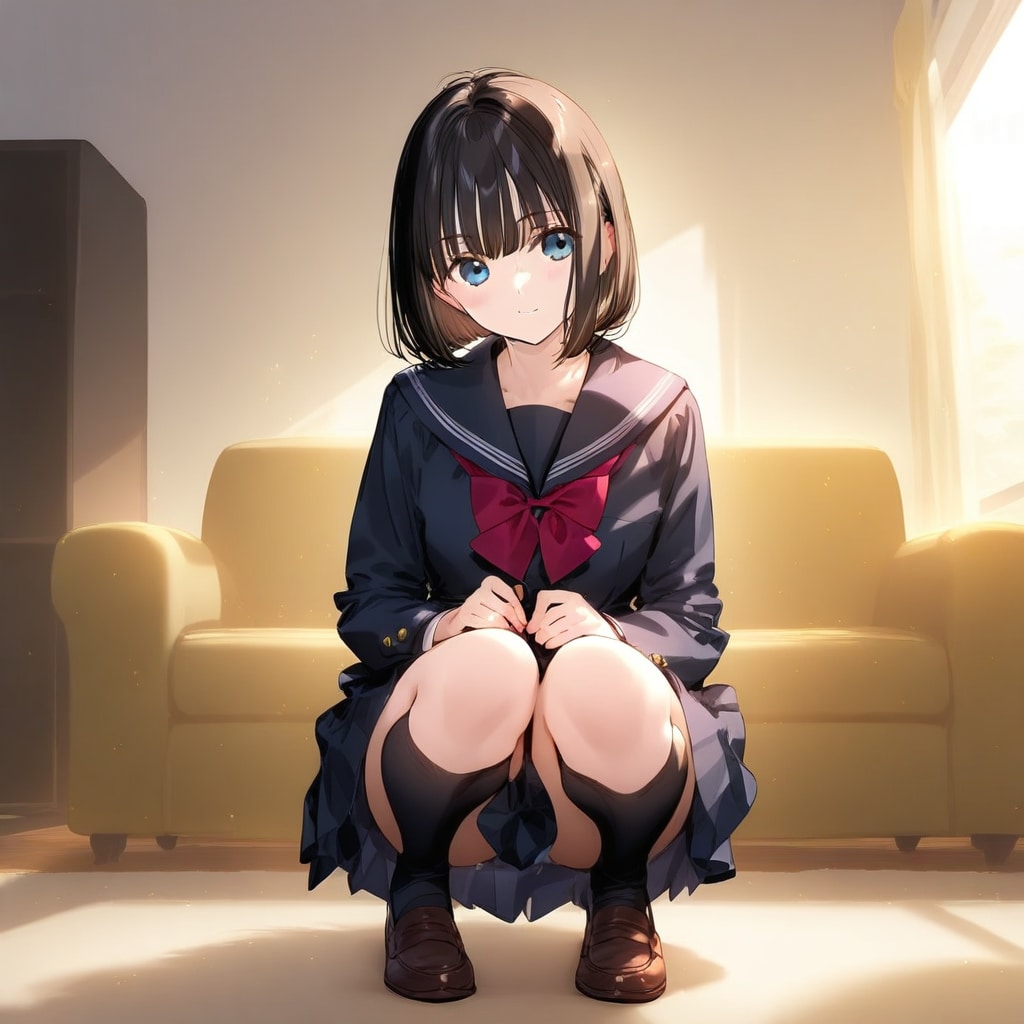 彼女が家に来た | の人気AIイラスト・グラビア