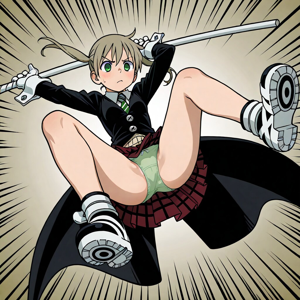 マカ　ジャンプ中
