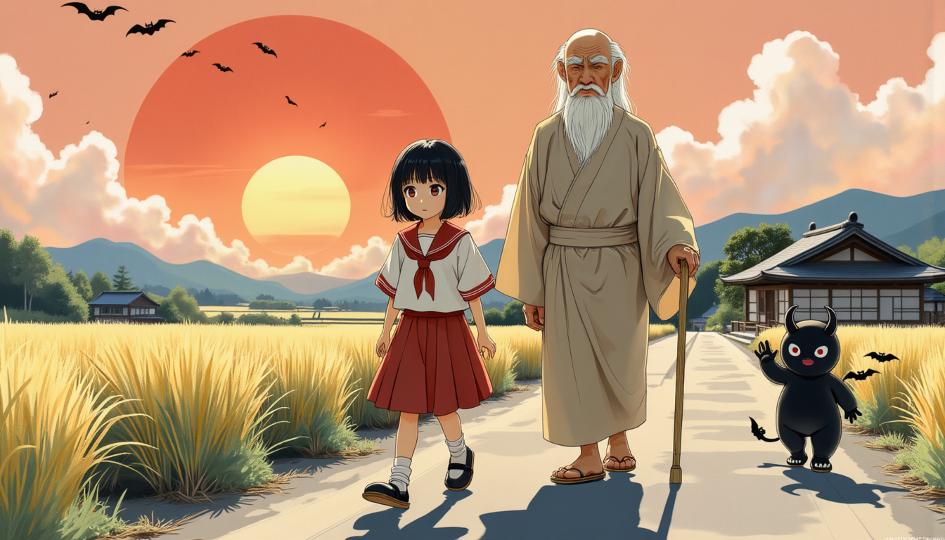 放浪の始まり：旅立つトイレの花子さん | の人気AIイラスト・グラビア