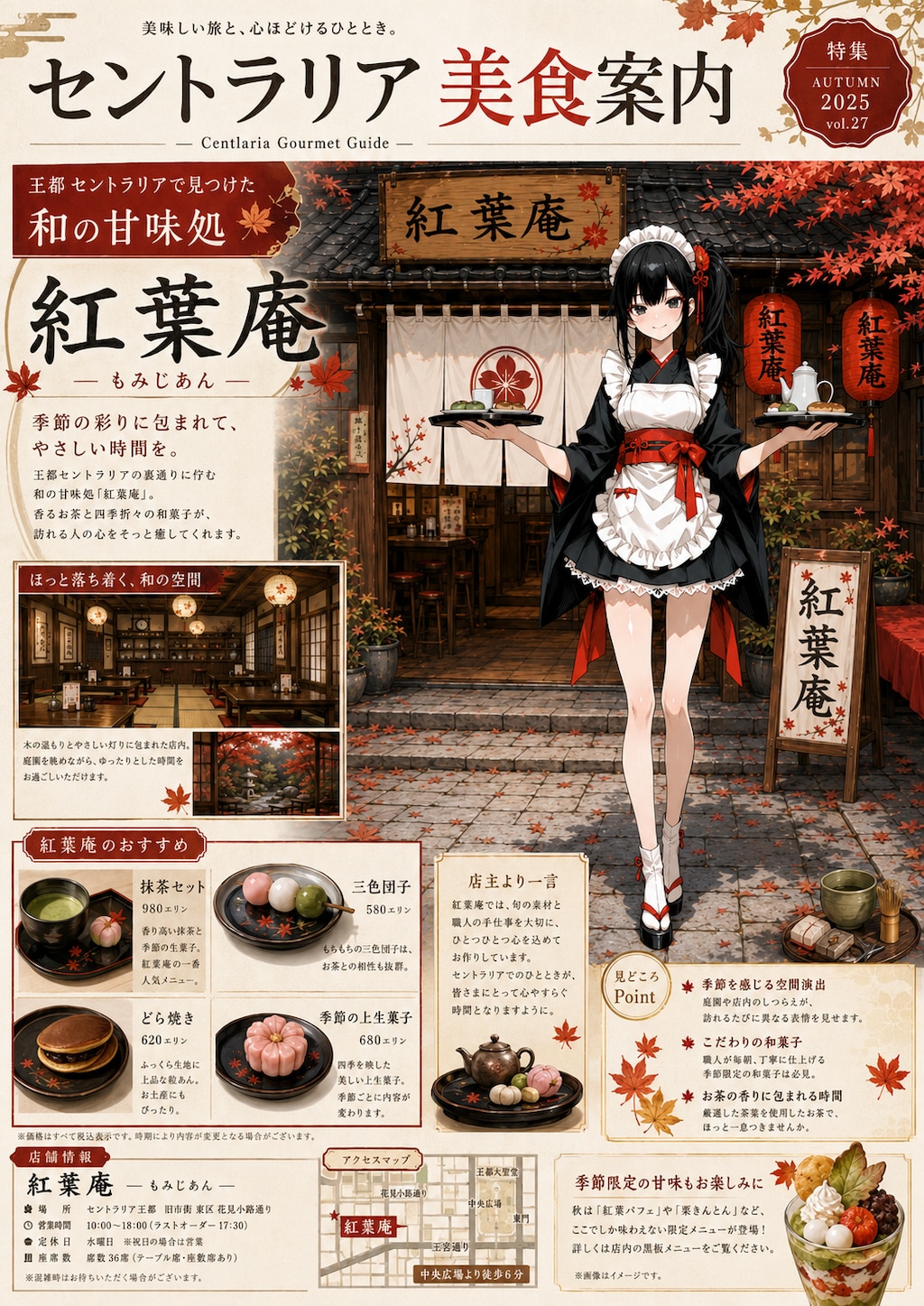紅葉庵に是非お立ち寄りを