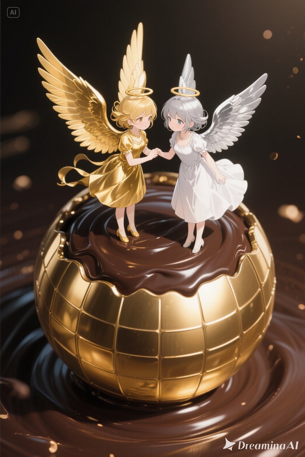 金と銀のエンゼル588 | の人気AIイラスト・グラビア