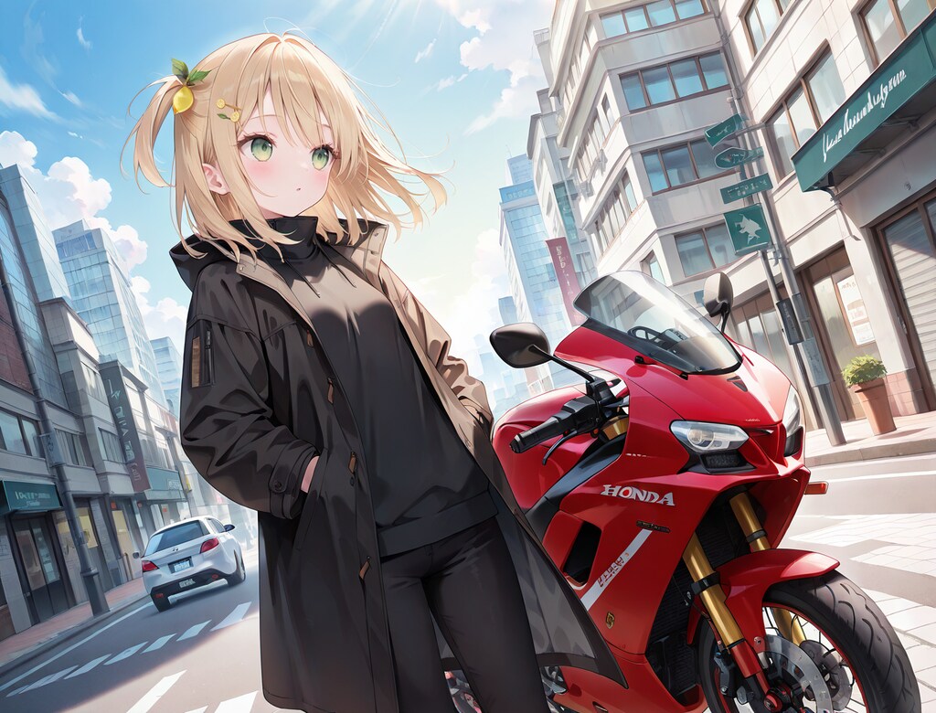 バイクで帰省🍋