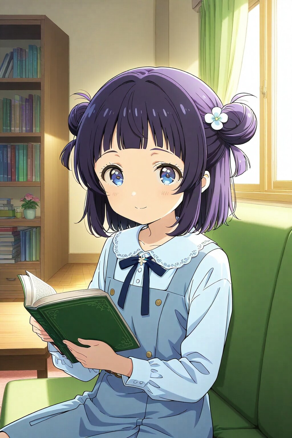本を読むおだんごちゃん🍡✨