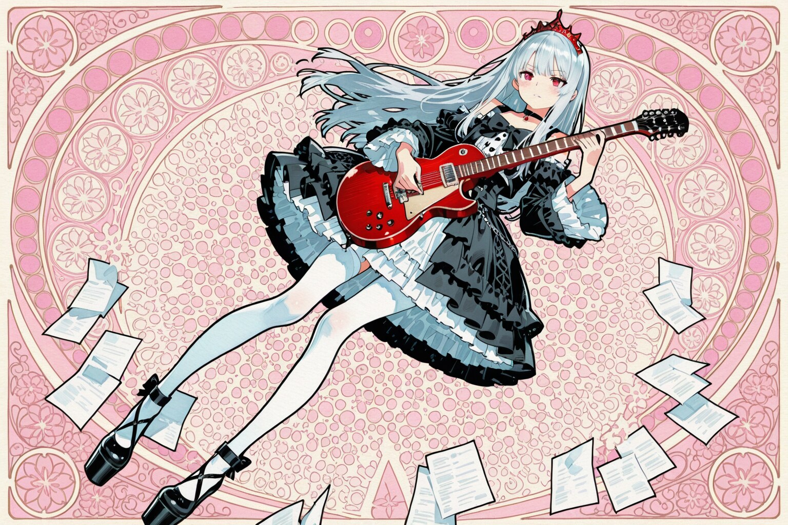 ギター少女 | の人気AIイラスト・グラビア