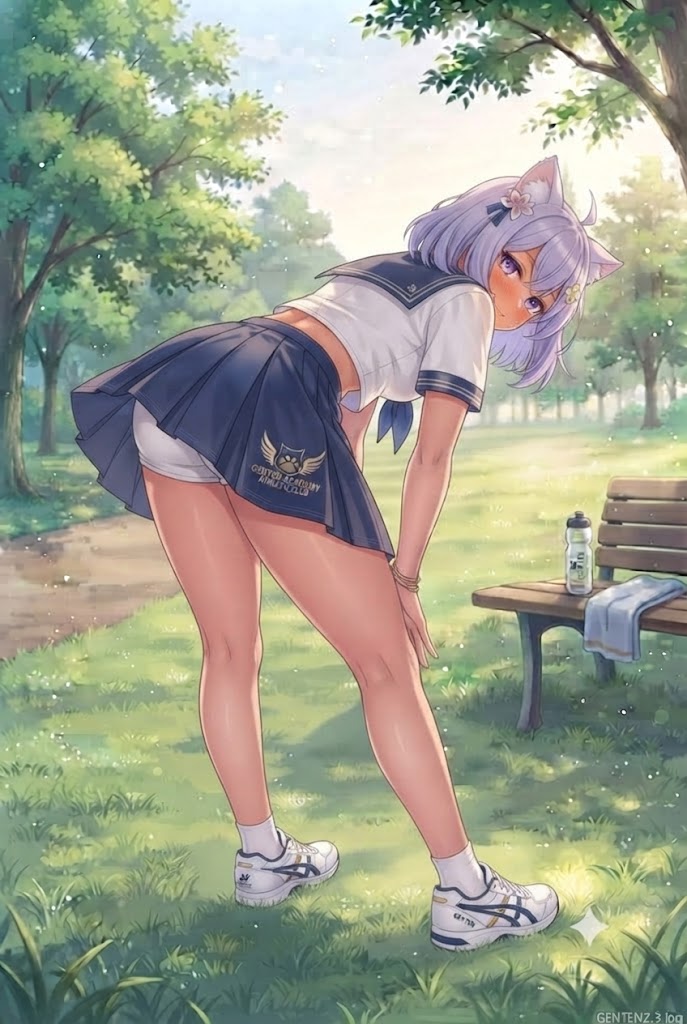 差分　セーラー服の場合のシス