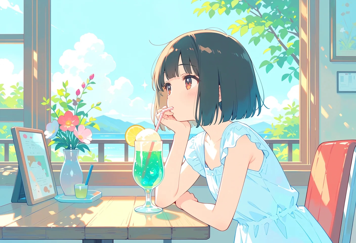 夏。