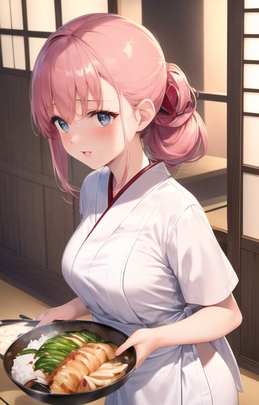 お口に合いますかしら、、、