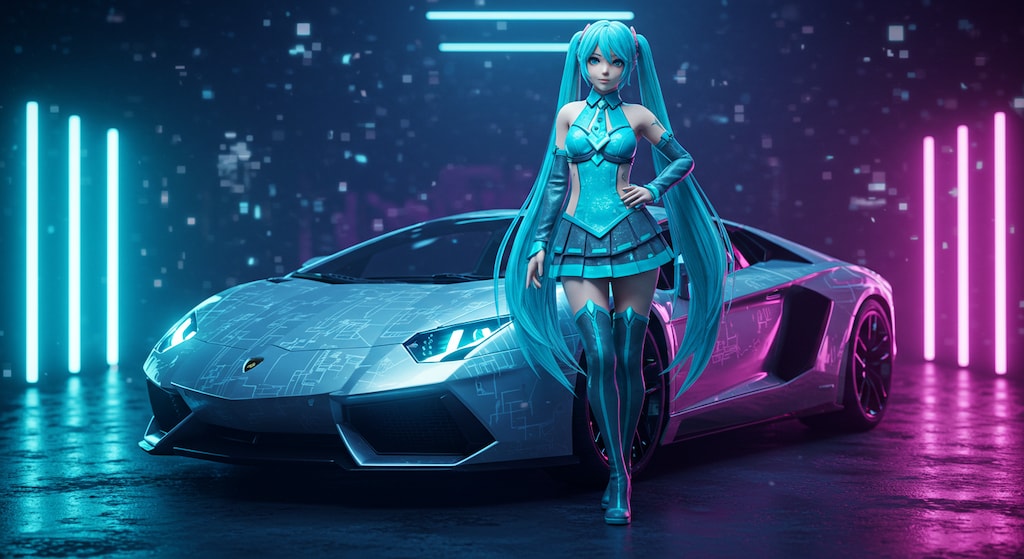 初音ミクとアヴェンタドール　リメイク