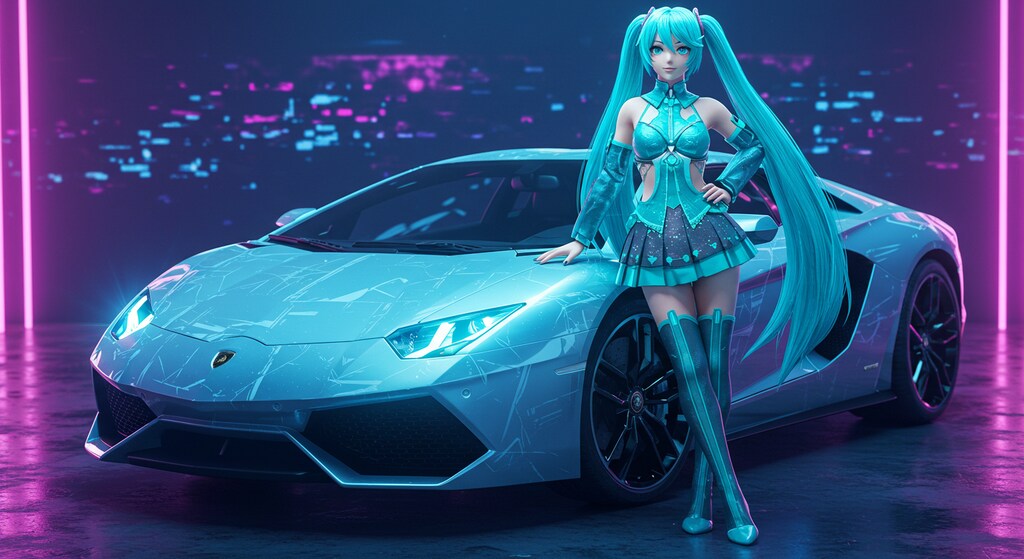 初音ミクとアヴェンタドール　リメイク