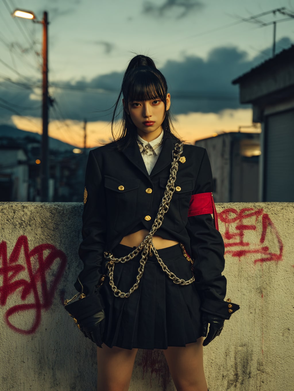 バッドガール風執事ちゃん