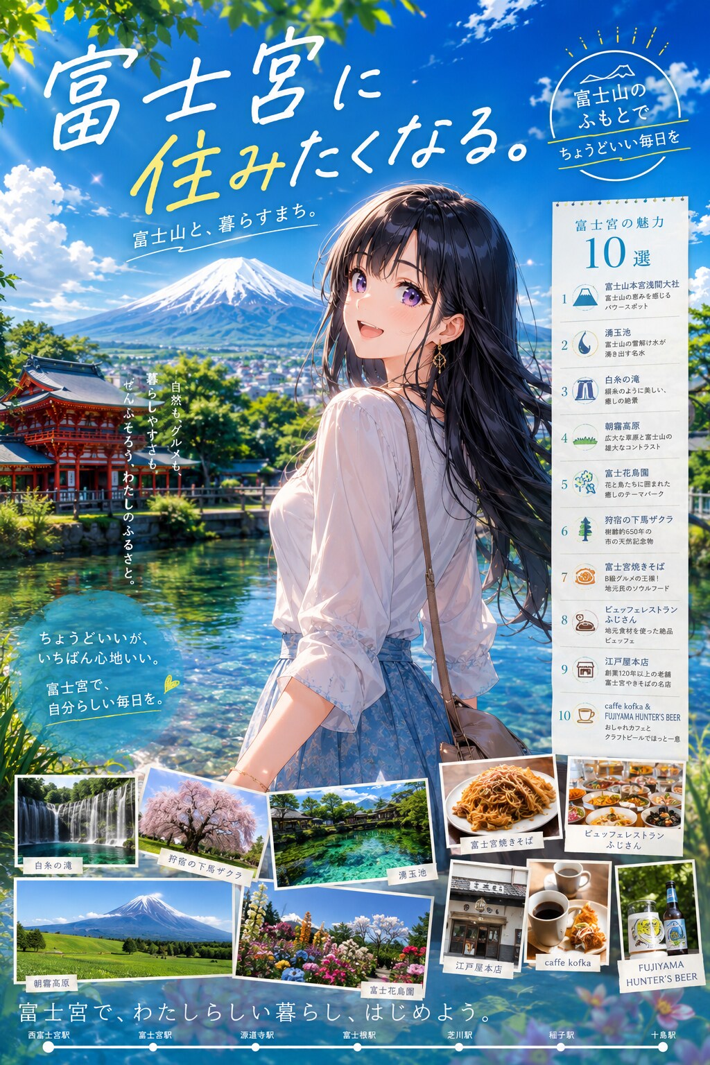 昔住んだ街のごく一部