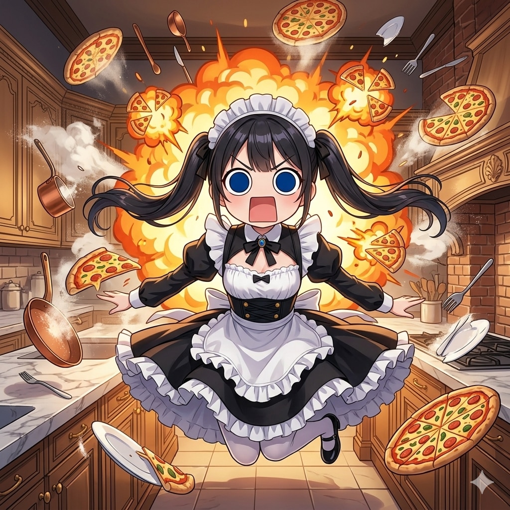 ご、ごしゅじんさま💦えらいこっちゃ！