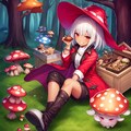 キノコの森の魔女の村 4枚目
