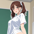 ツインテさんのブルマ 3枚目