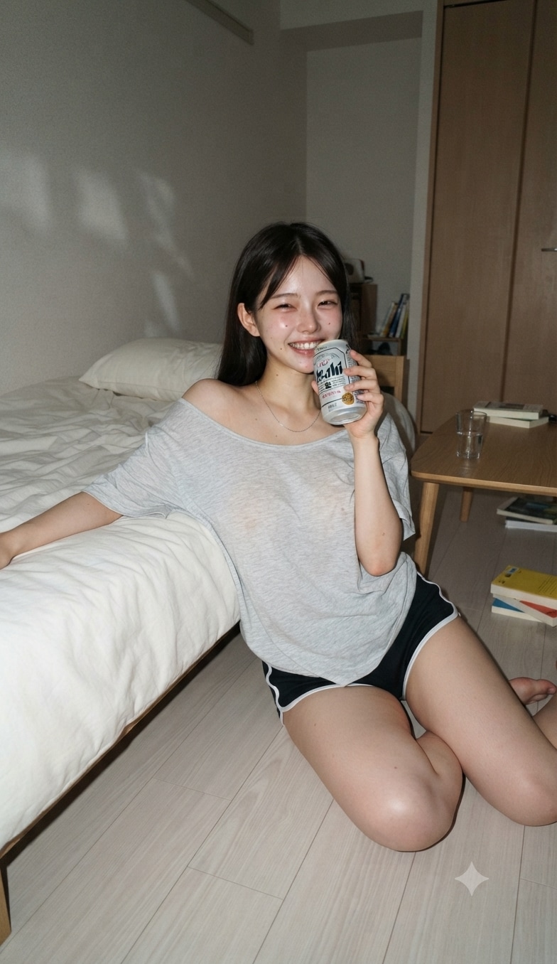 宅飲み終盤