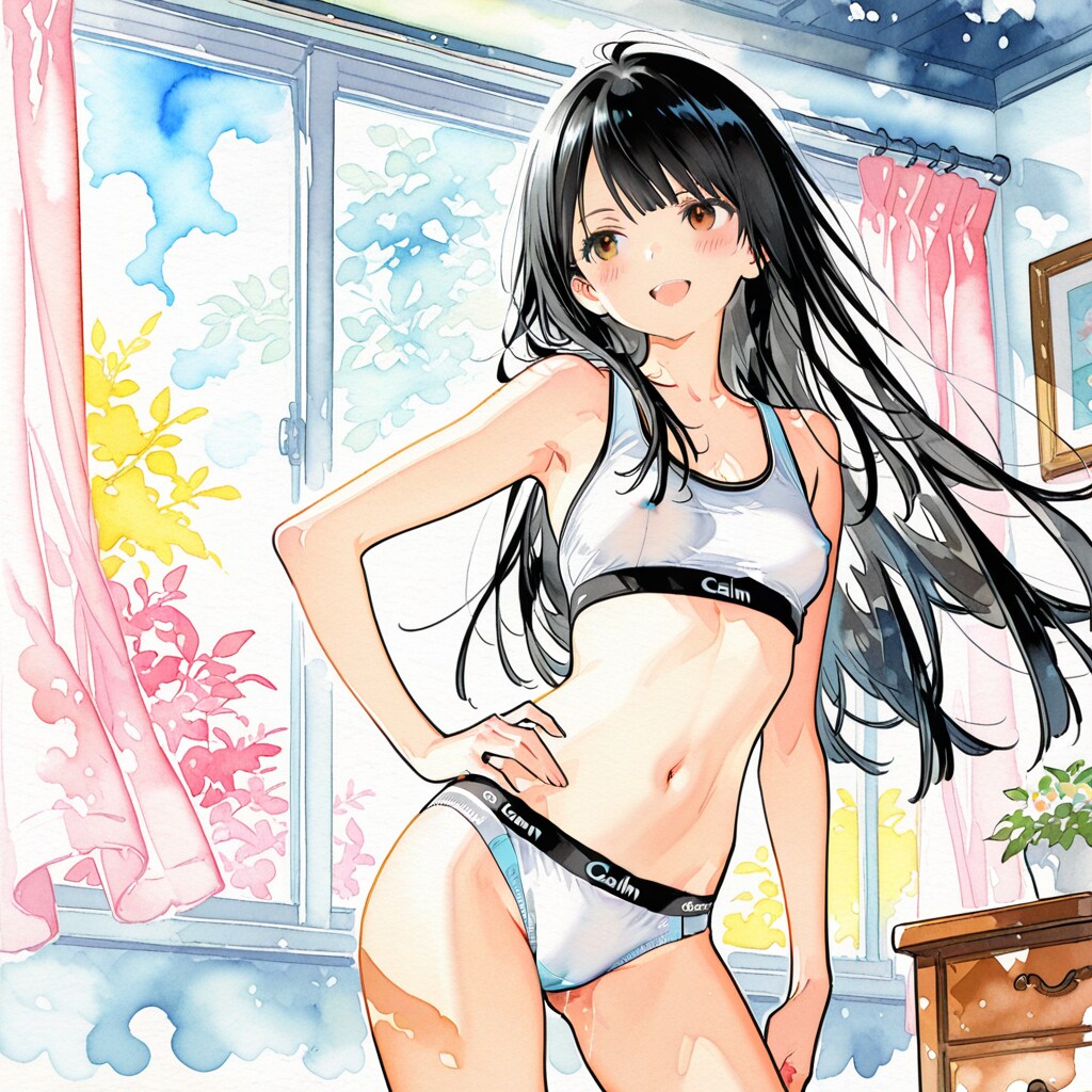 木漏れ日の中で