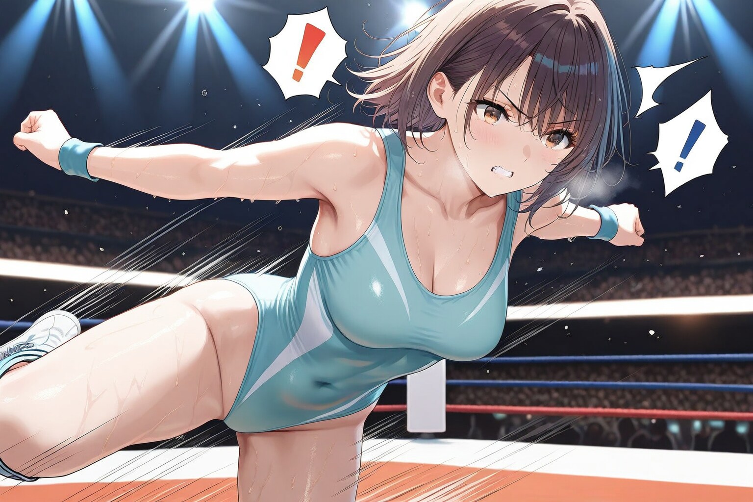 ラリアット？タックル？ニーアタック？