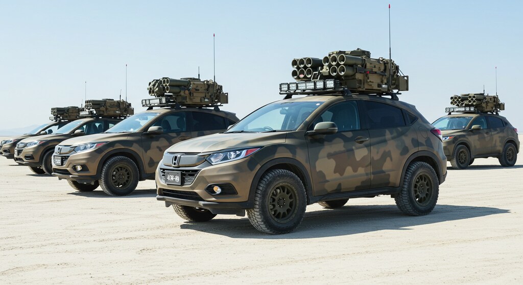 ホンダヴェゼル軍用車