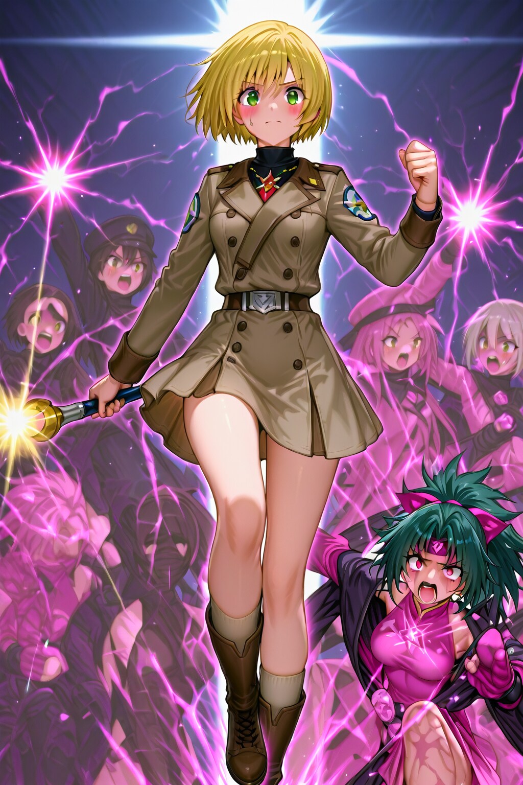 作戦行動中の魔法少女