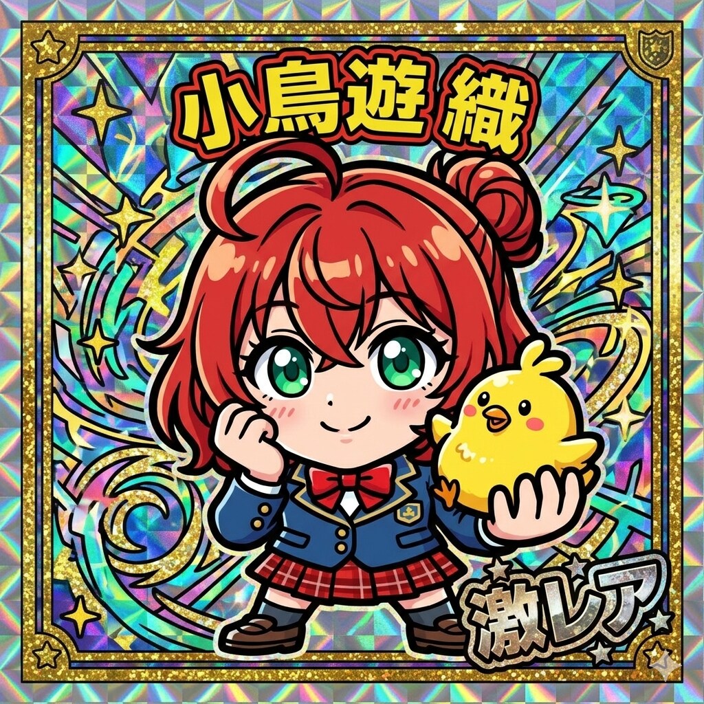 【ちちぷいシール】小鳥遊織✨