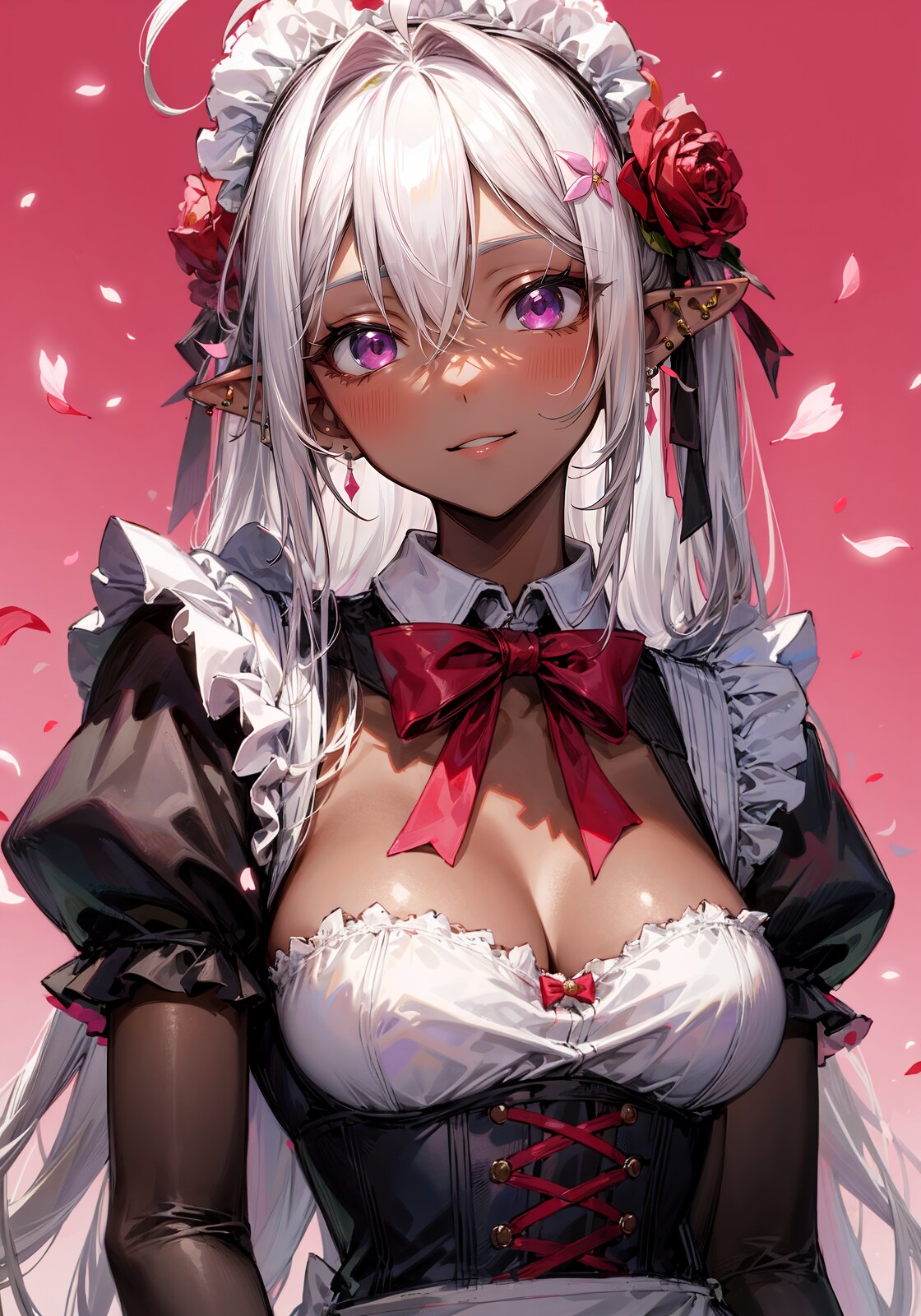 私もたまにはこんな格好もいいだろ？