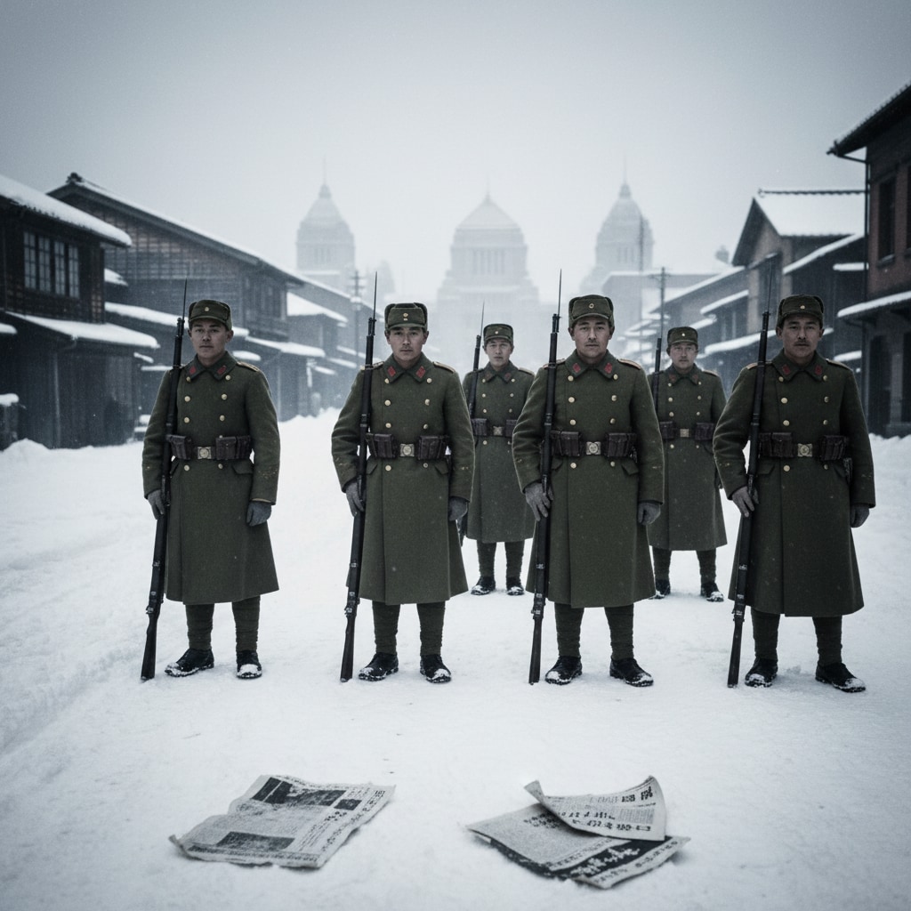 AIが考えた『二・二六事件』のイメージ画像