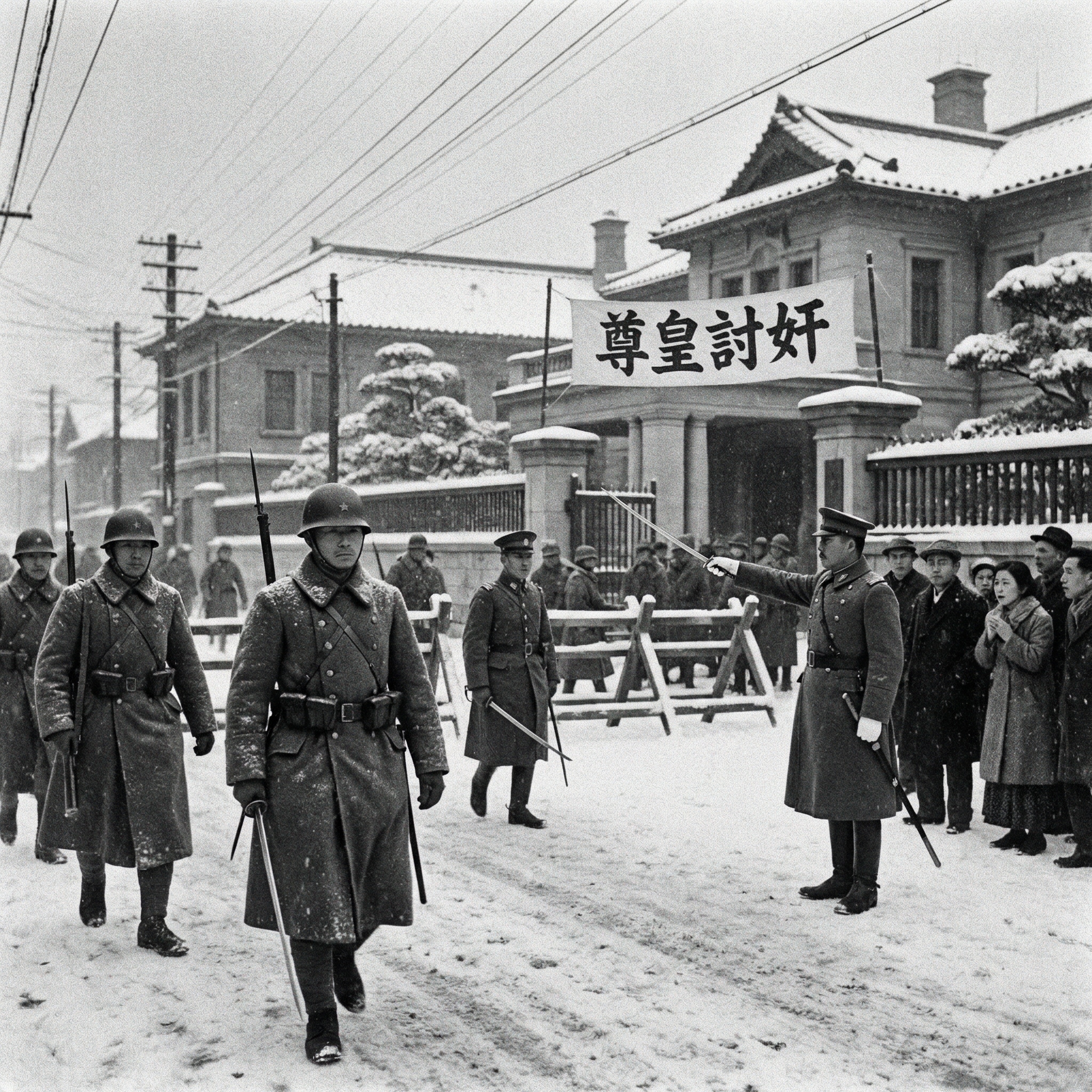 AIが考えた『二・二六事件』のイメージ画像 | の人気AIイラスト・グラビア