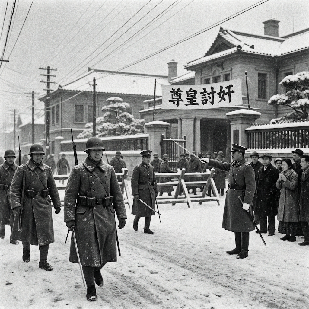 AIが考えた『二・二六事件』のイメージ画像