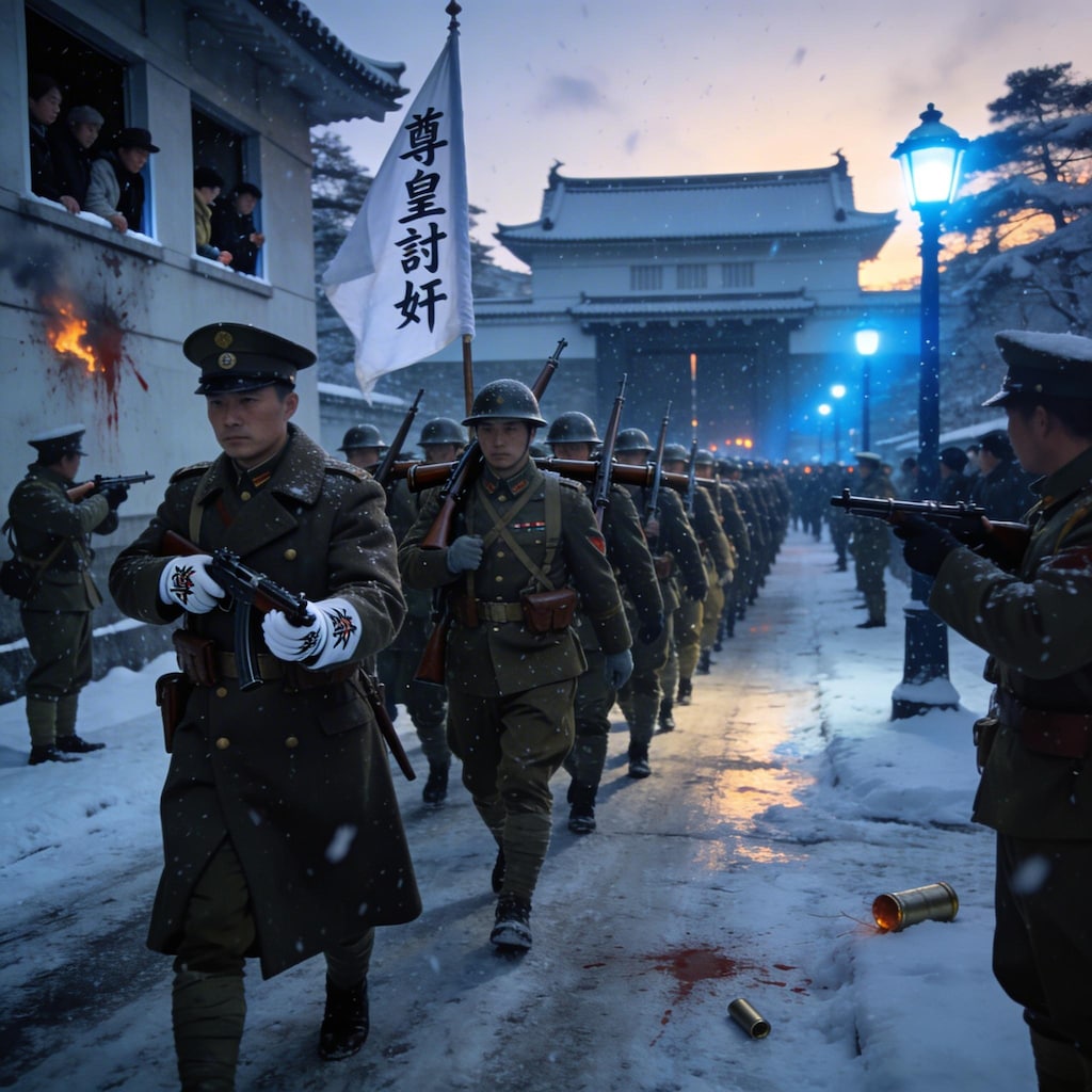AIが考えた『二・二六事件』のイメージ画像