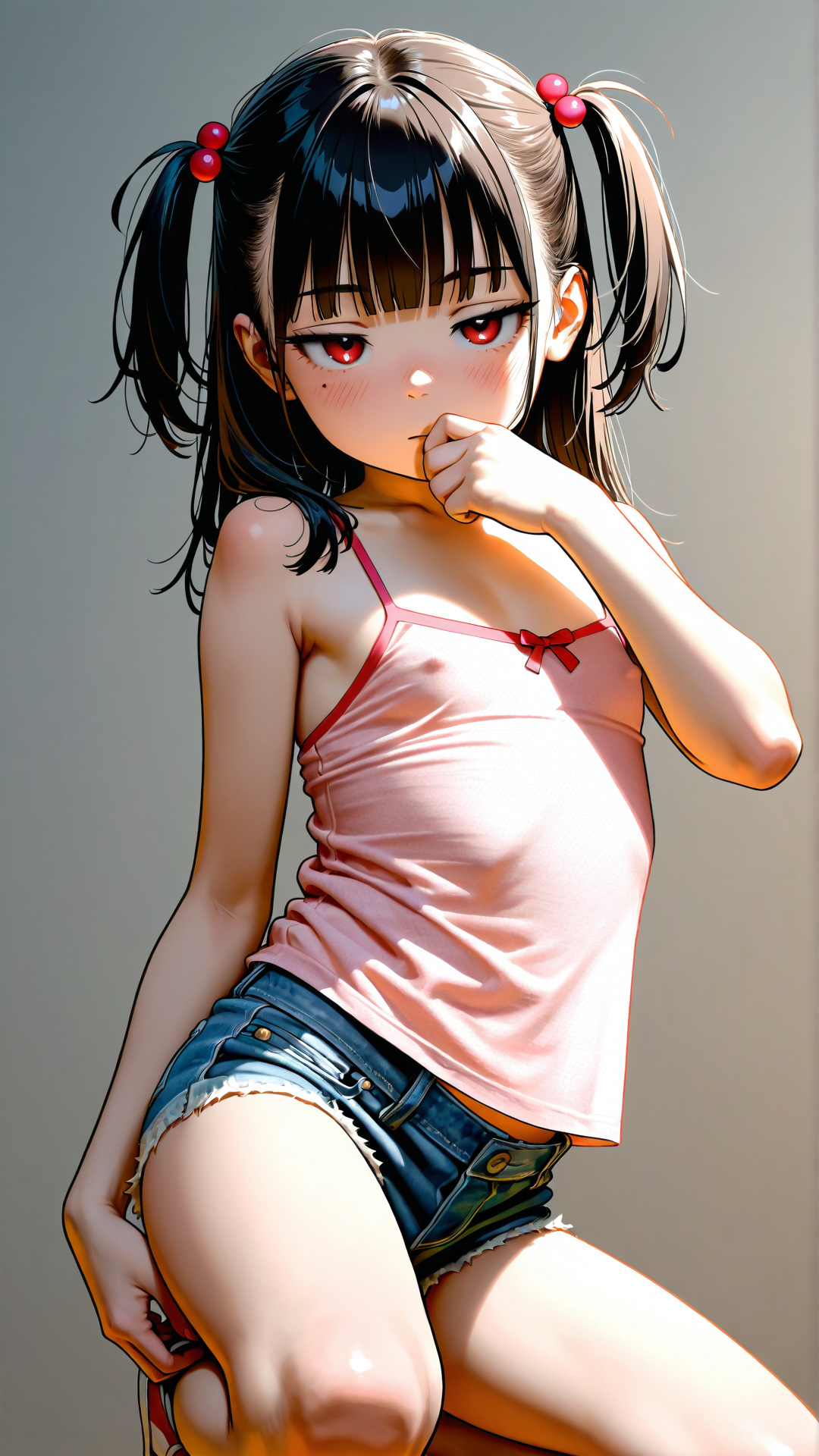 ジト目