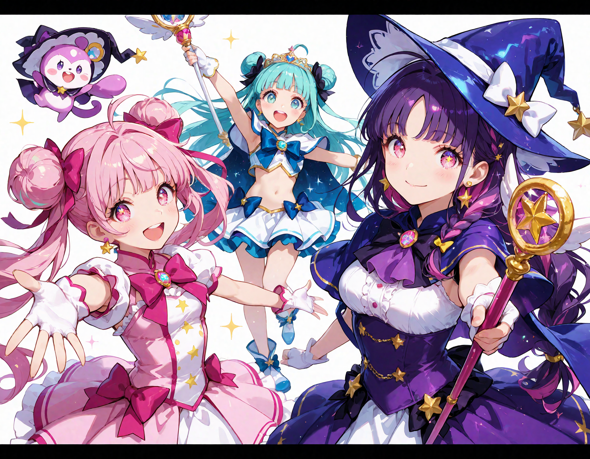 魔法少女⑤ | の人気AIイラスト・グラビア